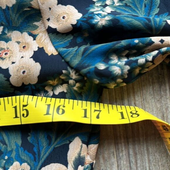 NWOT Zara Floral Polka Dot Wrap Mini Dress - Picture 11 of 11